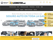 Tablet Screenshot of leomotor.net